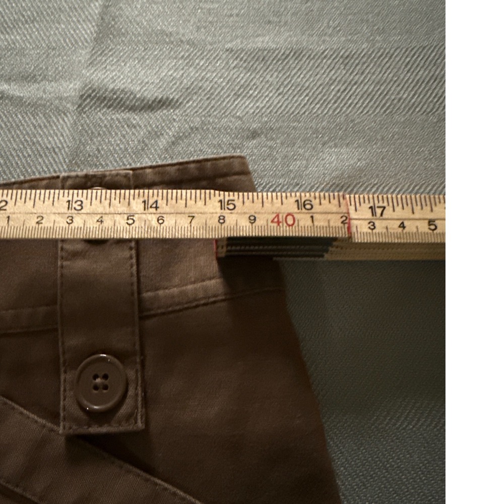 ANN TAYLOR LOFT WOMENS COTTON SKIRT SIZE 6 Brown 1336 - Picture 6 of 7